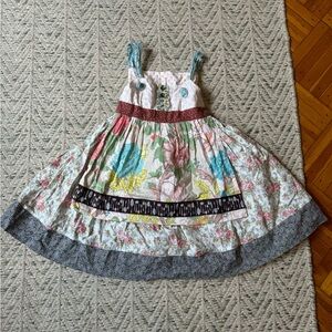 Matilda Jane apron dress Girls size 6
